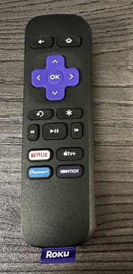 ROKU Remote RC-ALIR NETFLIX, APPLE TV, PARAMOUNT,  HBO MAX OEM Original