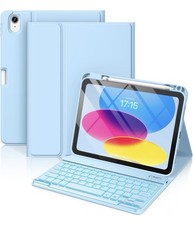 NEW Smart Keyboard Case - Sky Blue - iPad 11-inch A16 2025 10th Gen 10.9 Inch