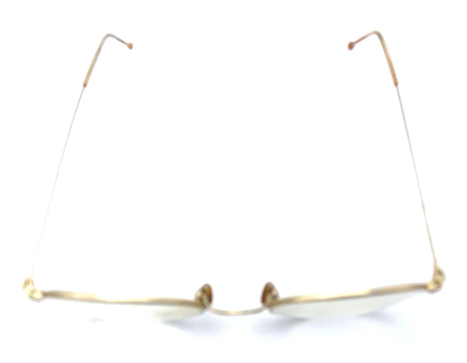 Armações de óculos Brooks Brothers BB 128 1005 douradas 49-19 140 Itália homens mulheres - Imagem 4 de 4