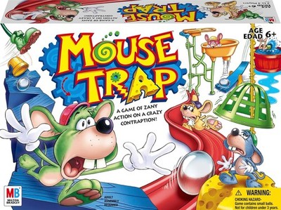 Mouse Trap Board Game For Kids Ages 6 and Up Amazon