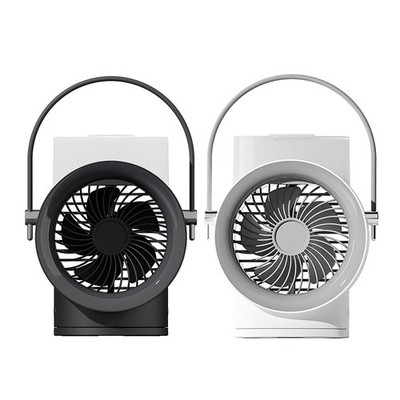 Water-cooled Fan Double-spray Humidification Fan Household Portable Aromatherapy