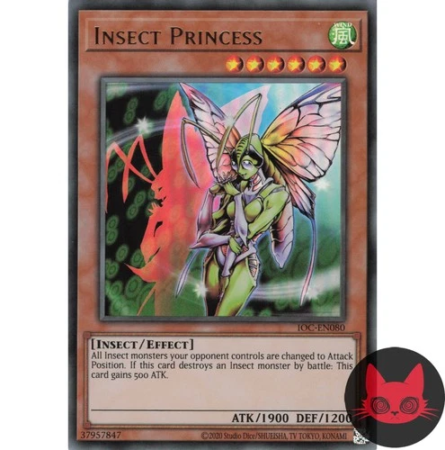 Yugioh Insect Princess IOC-EN080 Reprint Ultra Rare NM