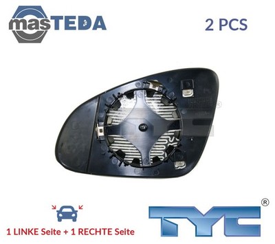 325-0108-1 AUßENSPIEGEL SPIEGELGLAS PAAR TYC 2PCS NEU OE QUALITÄT