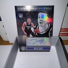 2020-21 Panini Illusions Basketball KYLE GUY Trophy Collection Auto TC-KYG KINGS