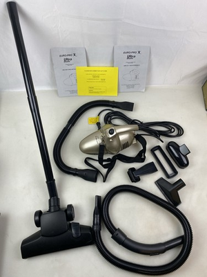 #ad Euro Pro X UltraShark Turbo Handheld Vacuum EP366 Bagless 600W w Accessories $59.99