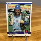 1984 Fleer - Glenn Hubbard #182 Snake Card Atlanta Braves
