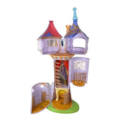 Disney TANGLED RAPUNZEL 41'' MAGICAL TOWER PLAYSET 3 Floors Mattel 2010