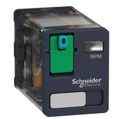 SCHNEIDER General Purpose Relay: Socket Mounted, 15 A Current Rating, 24V DC, 8