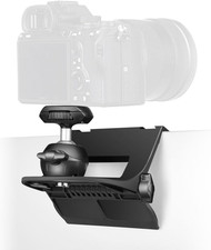 CM01 Monitor Top Camera Mount Clamp, Hanging Webcam Stand with 1/4" Screw, Su