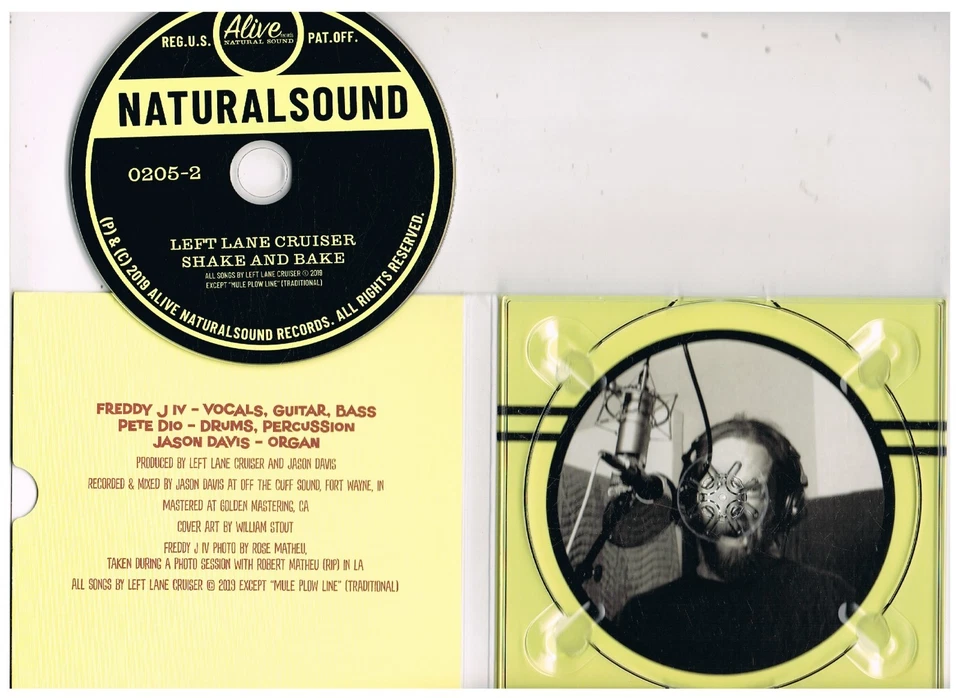 CD - LEFT LANE CRUISER - SHAKE AND BAKE - USA DIGIPAK Press - Bild 2 von 3