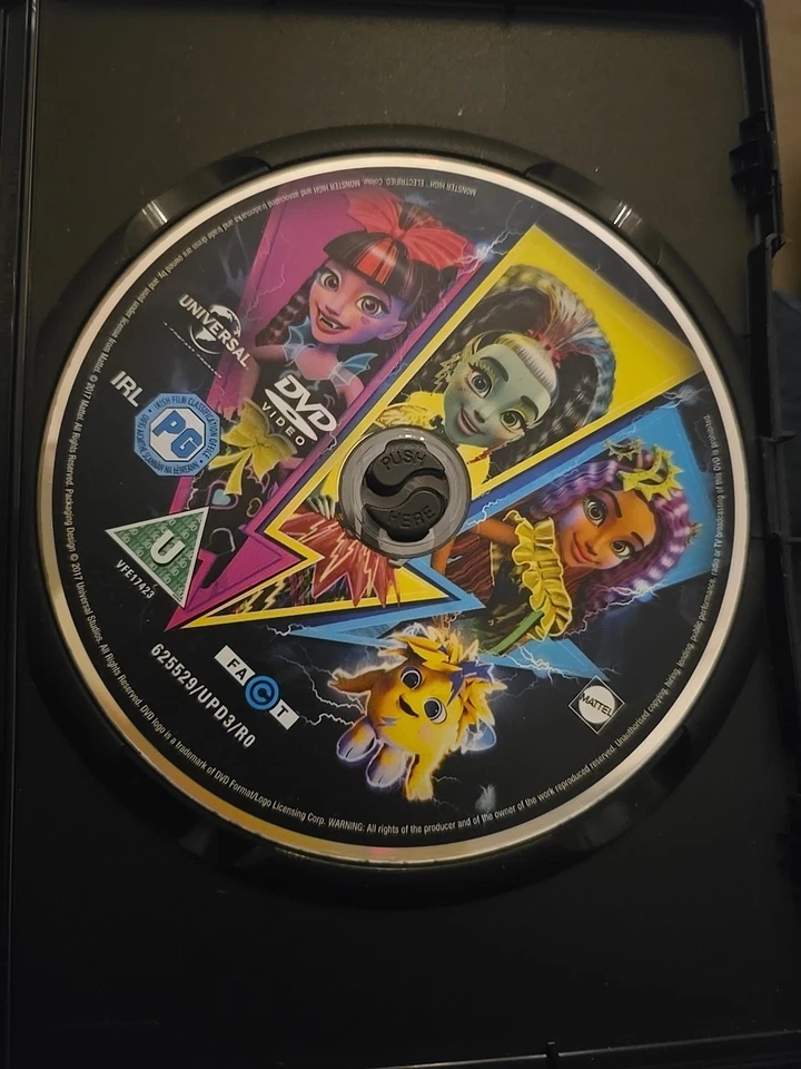 Monster High: Electrified (DVD, 2017) - Image 3 of 3