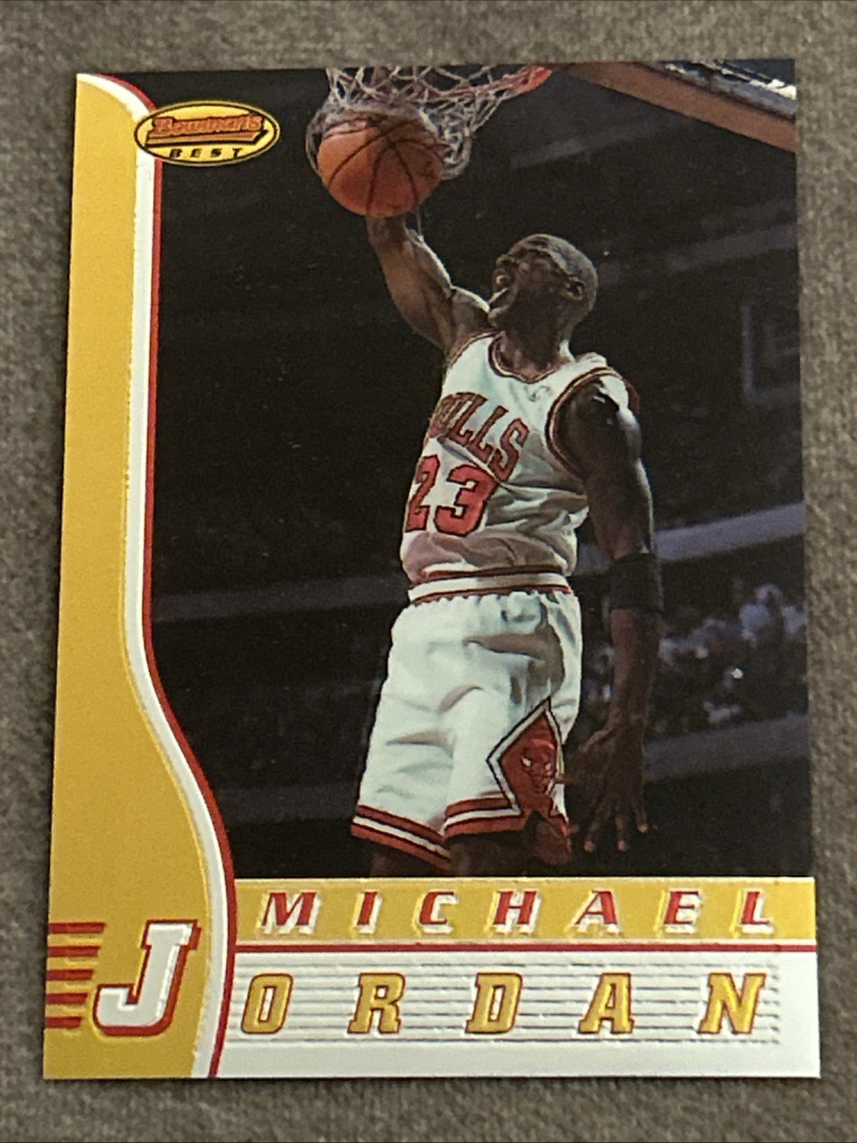 Michael Jordan 1996-97 Bowman’s Best #80 Chicago Bulls
