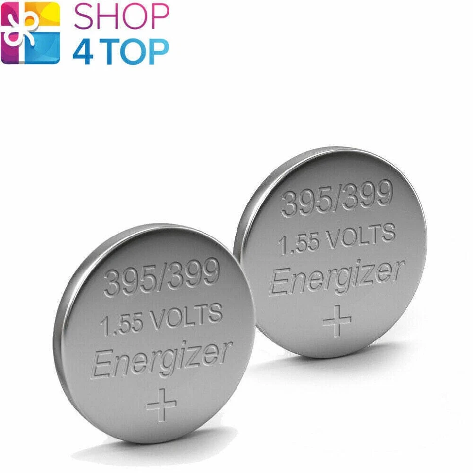 2x Energizer 395/399 SR927SW 1,55V Silberoxid Uhrenbatterien - Bild 1 von 1