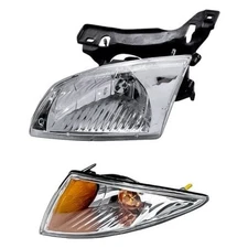 For Chevy Cavalier 00-02 2-Piece Kit (Driver Side Headlight, Driver Side Turn