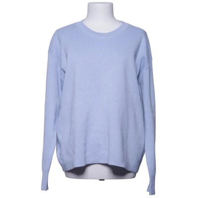 Åhléns, Strickpullover, Größe: M, Blau, Baumwolle/Polyester, Einfarbig #mEK