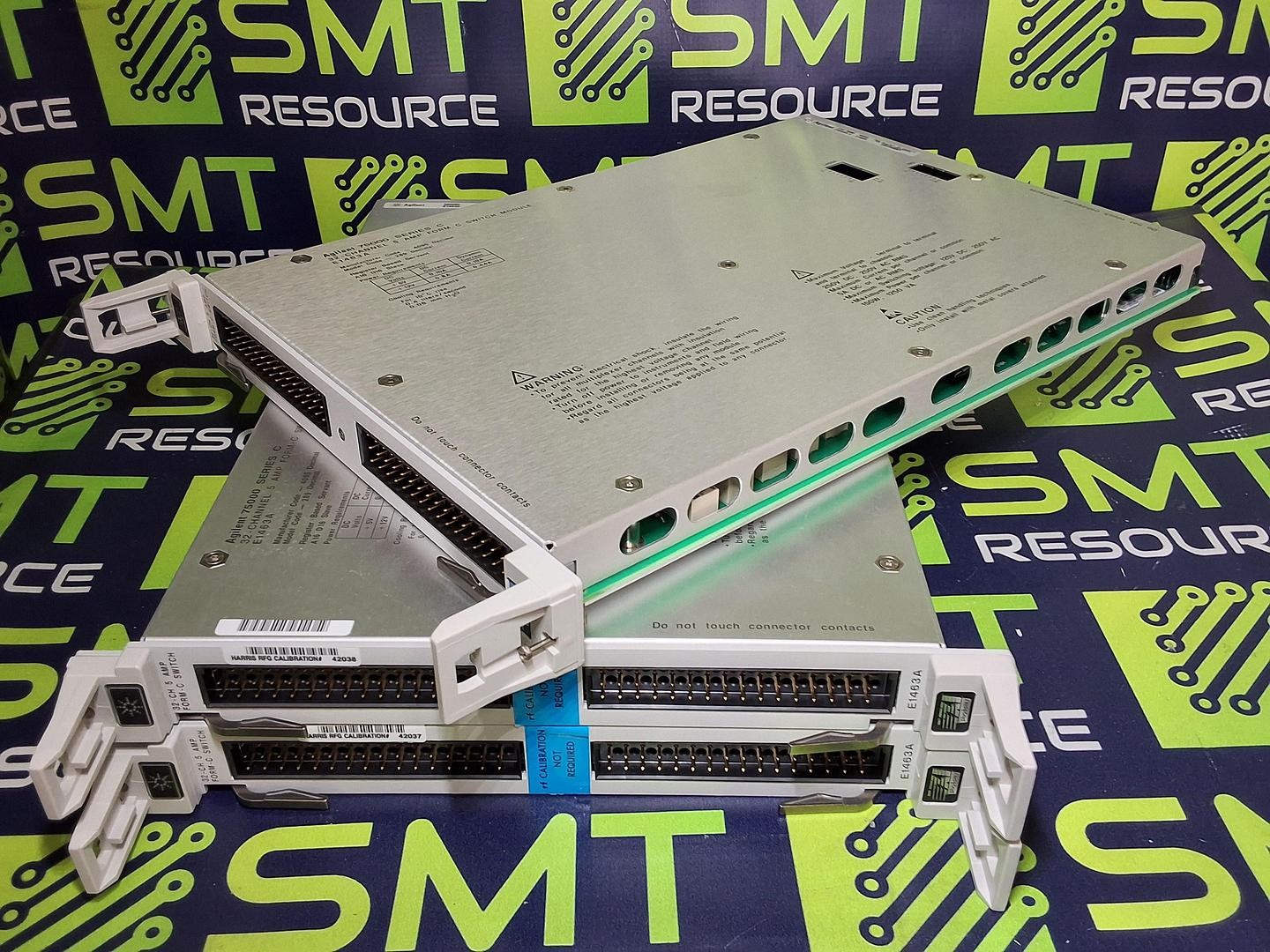 AGILENT E1463A 32-CHANNEL 5 AMP FORM-C SWITCH MODULE 75000 SERIES C