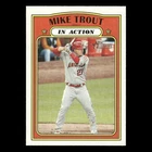 Mike Trout #170 2021 Topps Heritage Los Angeles Angels Baseball Card MLB
