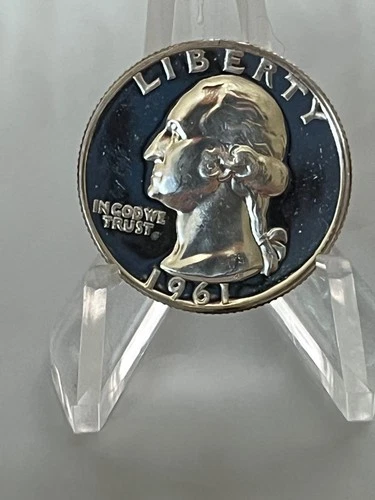 1961 Washington Proof Quarter U.S. Coin  Proof 25 Cents