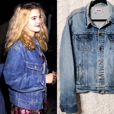 Vintage Dakota Denim Jacket USA Made ASO Drew Barrymore Alt 90s