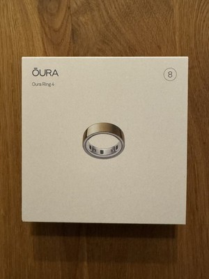Neu! Oura Ring 4, Größe 8 Gold