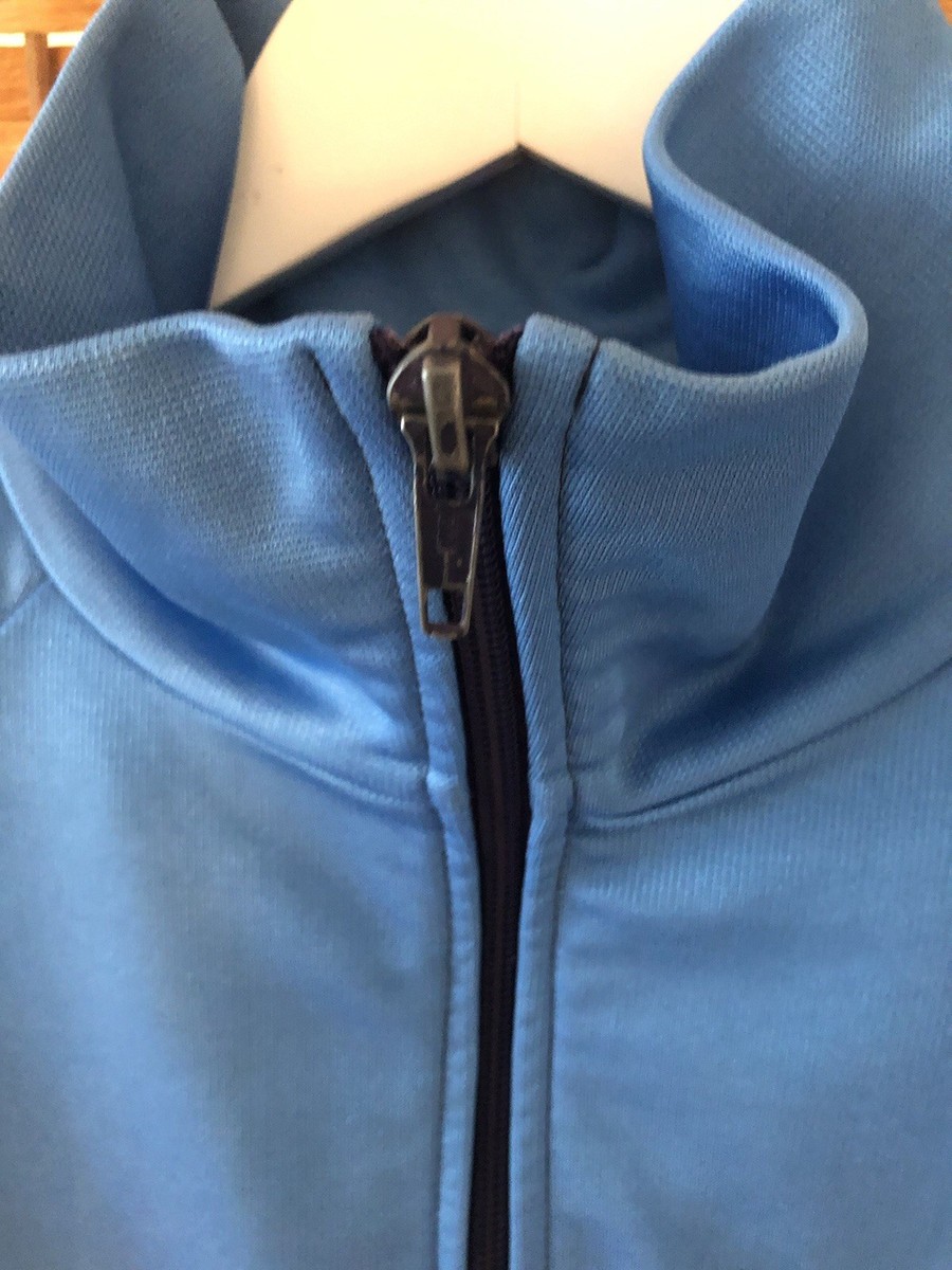 Vintage 70/80s Adidas Ventex blue White 3 Stripes Track Jacket