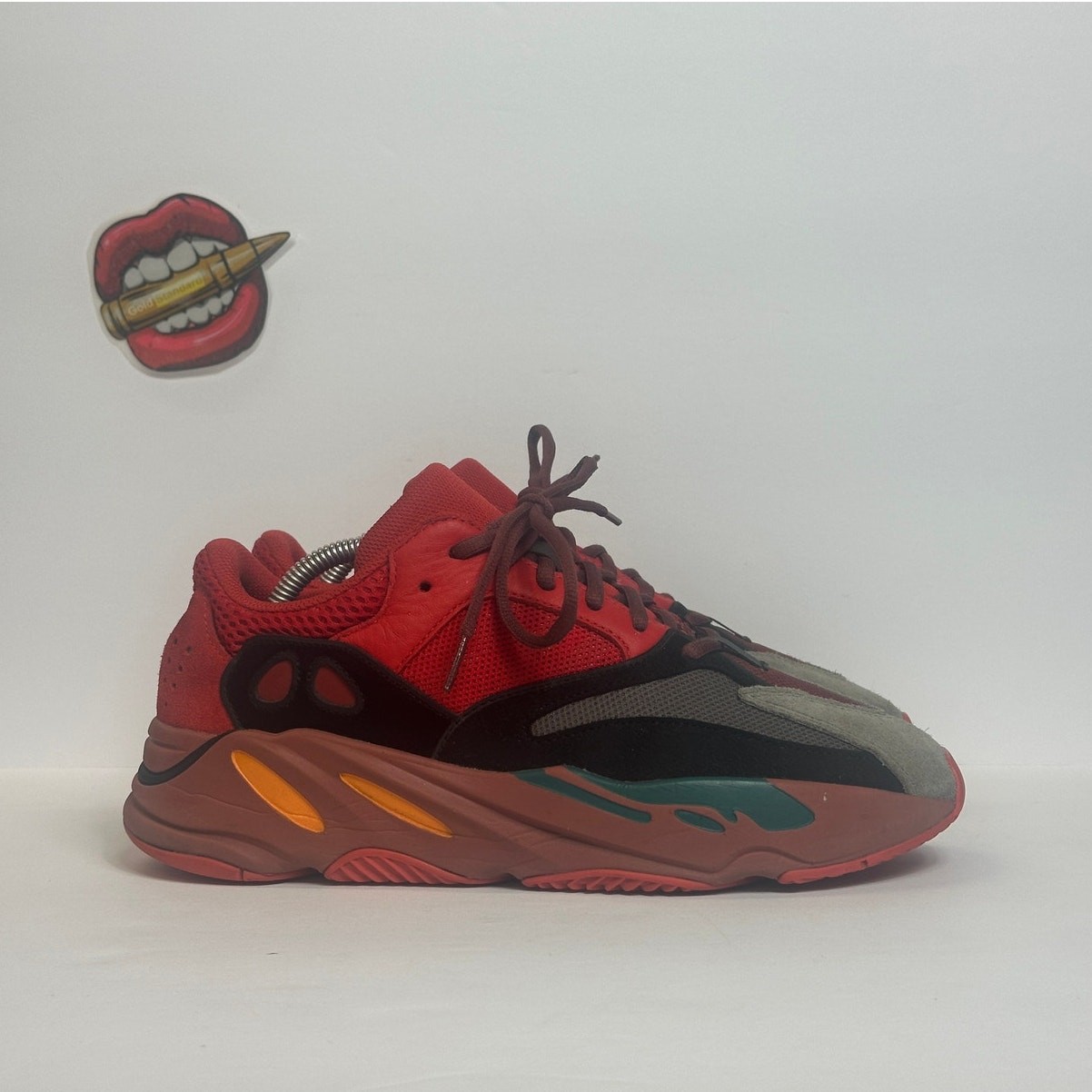 Yeezy Boost 700 Hi-Res Red Size 9.5 OG All | Kanye West Adidas 700