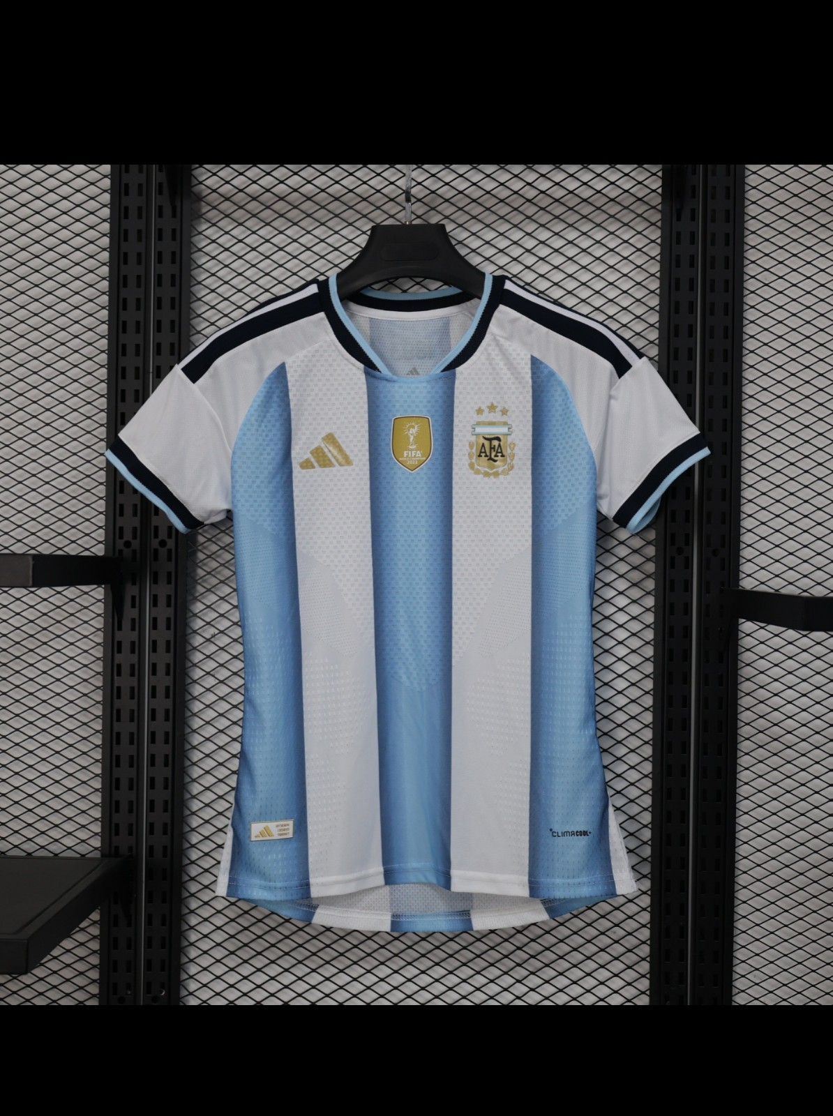 Argentina 3-Star Home Jersey – Premium Version Size : M, L