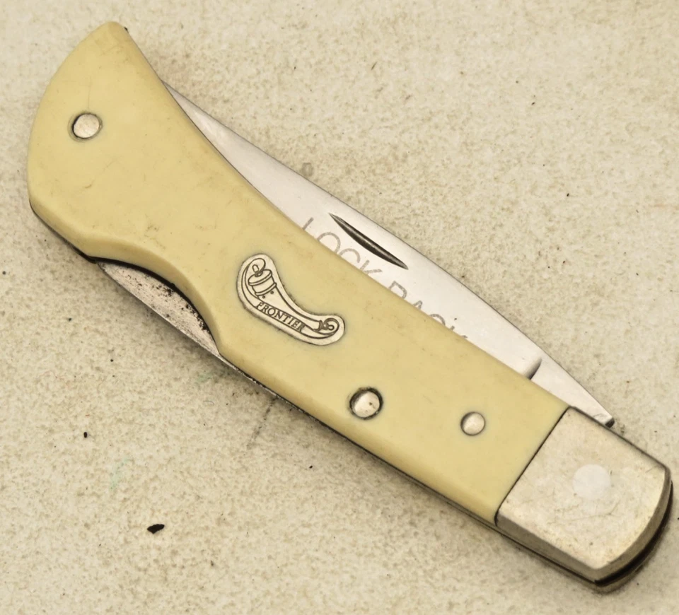 Cuchillo pequeño vintage Imperial FRONTIER EE. UU. - inoxidable - ligeramente usado Foto 4 de 4