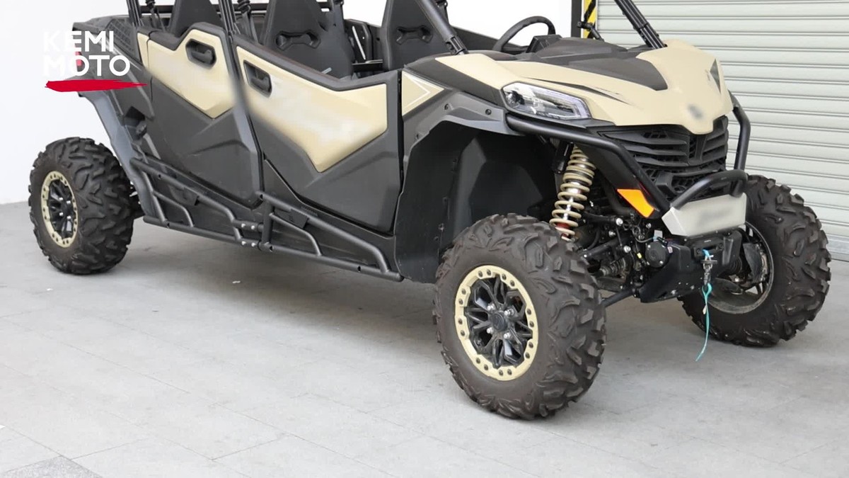 KEMIMOTO Nerf Bars Rock Sliders Black for 2024-2026 CFMOTO ZFORCE