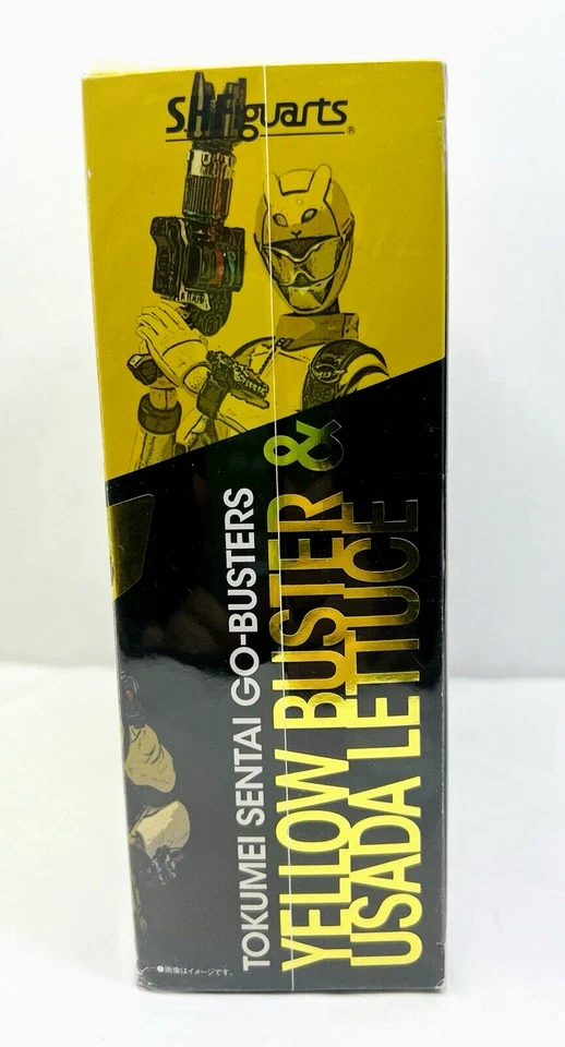 Lechuga Bandai S.H.Figuarts Yellow Buster Usada Tokumei Sentai Go-Busters Japón Foto 4 de 4
