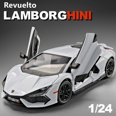 1:24 Lamborghini Revuelto Alloy Car Model Simulation Metal Car Collection Car 
