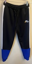 Jordan Youth Black Blue Jump Man Joggers Sweatpants Boys Nike XL Color-block