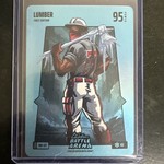 2026 Bo Jackson Battle Arena Lumber James Wood Ice Blue Battlefoil #BBF-121