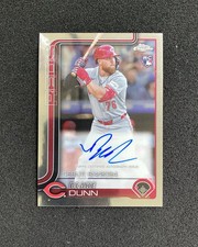 2025 Topps Chrome Debut #CRDA-BD Blake Dunn RC Rookie Auto Reds QI95