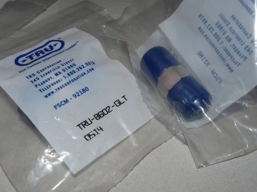 TRU CORPORATION FSCM-92180 TRU-8602-GLT RF COAXIAL CONNECTOR ADAPTER NEW