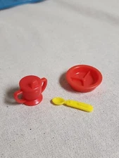 Mini Divided Plate, Spoon, And Sippy Cup