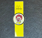 Vintage/Rare 1967 Ronald McDonald Bicycle Reflector 3M Sticker — photo 4