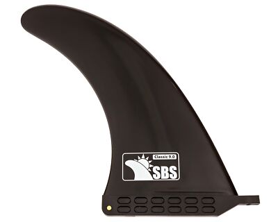 SBS - 9 inch Longboard & SUP Single Fin - 9'' Center Fin for Surfboard & Paddl...