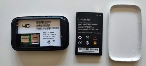 Routeur Mobile 4G LTE WiFi, KuWFi Modem 4G 150Mbps - Zdjęcie 5 z 5