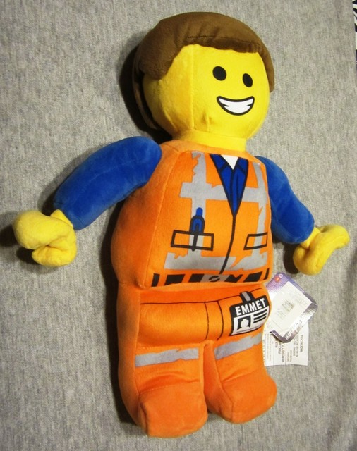 The LEGO Movie 2 17â Emmet 2019 Plush Large Pillow Stuffed Buddy for sale online | eBay