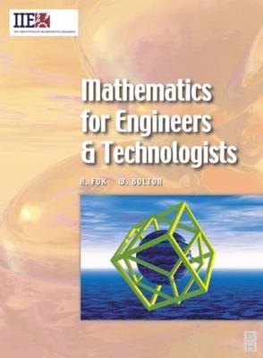 Mathematics for Engineers and Technologists Fox Bolton Paperback 9780750655446