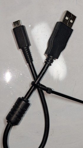 Micro USB Charging & Data Sync Cable / Cord - TPE - Black - Picture 10 of 10