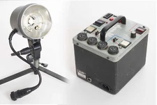 Dynalite M1000xr Power Pack w/ 2040 Fan Cooled Flash Head (SEE VIDEO DEMO)