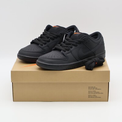 FJ1674-001 Nike SB Dunk Low Pro ISO Triple Black Anthracite