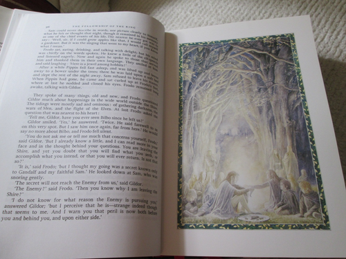 J.R.R. Tolkien The Lord of the Rings Illustrated by Alan Lee HC/DJ Omnibus 1991 - Bild 18 von 24