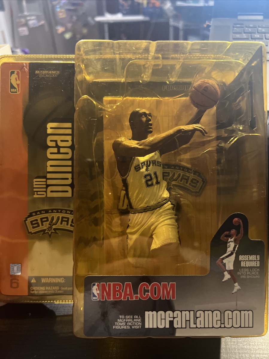 スポーツ NBA McFarlane Series6 Tim Duncan Spurs McFarlane NBA Series 6 TIM DUNCAN San Antonio Spurs BLACK
