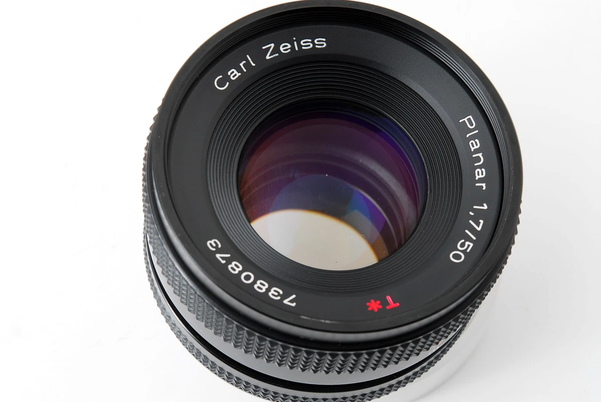 [MINT]✨ Contax Carl Zeiss Planar T* 50mm F/1.7 Lens CY Mount MMJ from JAPAN  #261