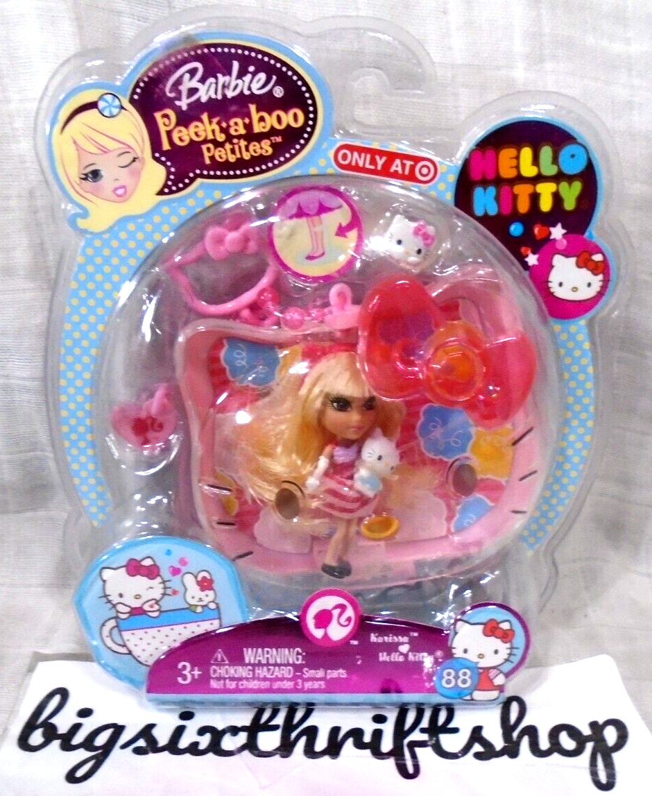 Leynir Walking Annette Doll Barbie Peekaboo Petites Hello Kitty