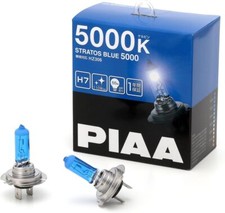 Piaa 5000k Stratos Blue 5000 H7 Headlight Halogen Fog Light Bulbs Hz306