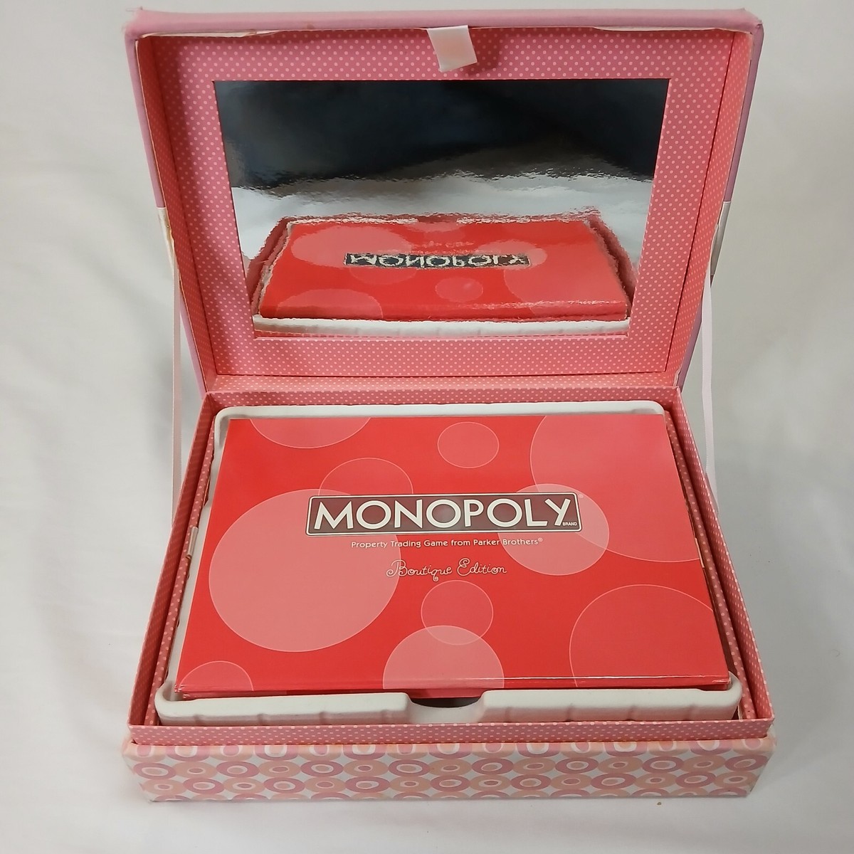 モノポリー　ブティック　Monopoly Pink Boutique MONOPOLY Pink Boutique Edition Case And Board Only** | eBay